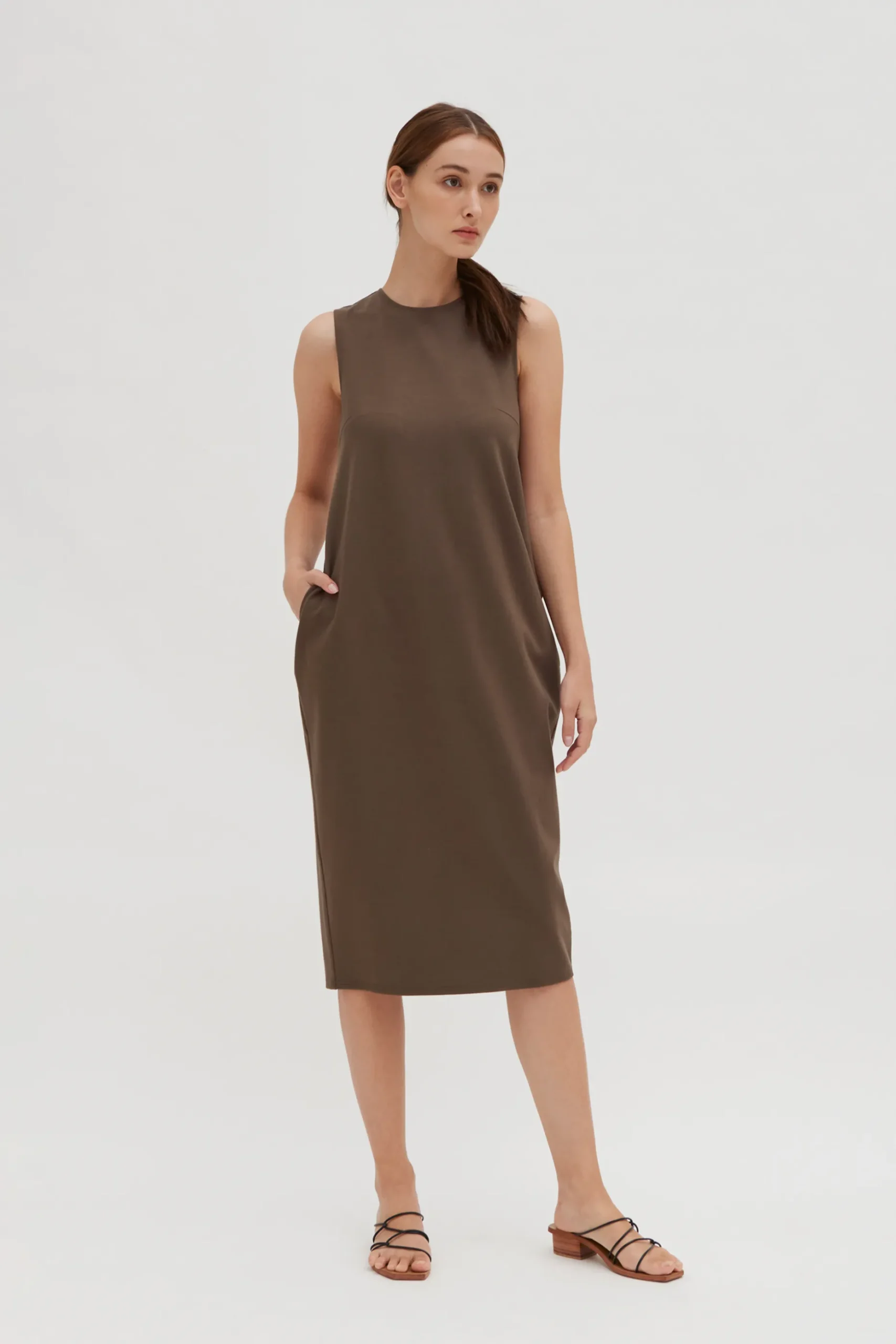 Cocoon Jersey Dress
