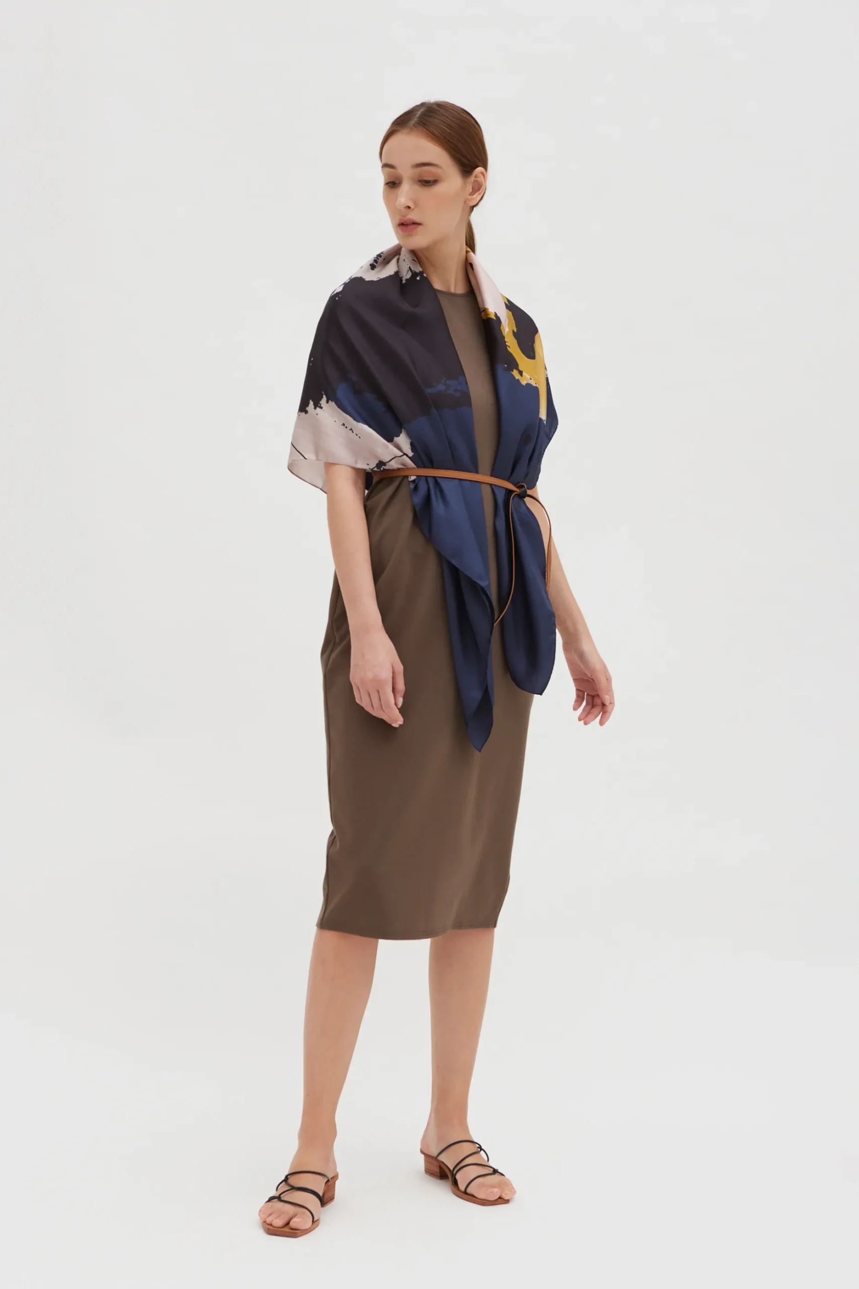 Cocoon Jersey Dress