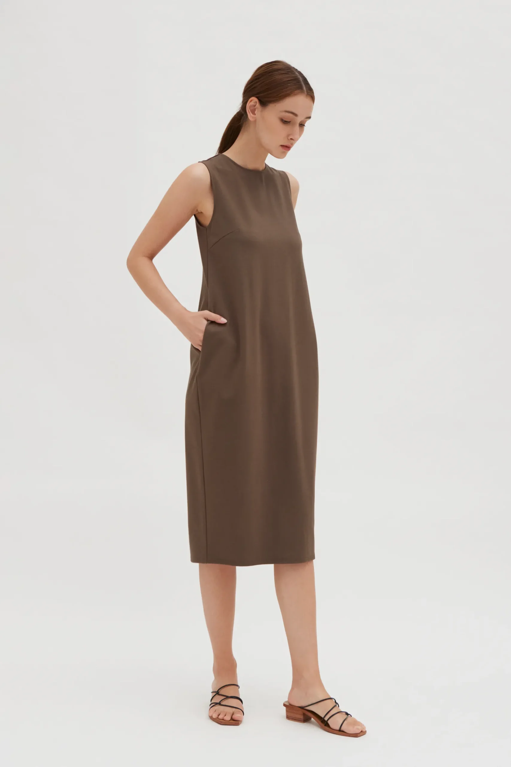 Cocoon Jersey Dress