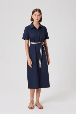 Collared Shirt Dress