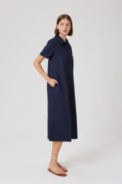Collared Shirt Dress