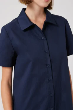 Collared Shirt Dress