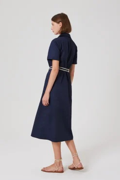 Collared Shirt Dress