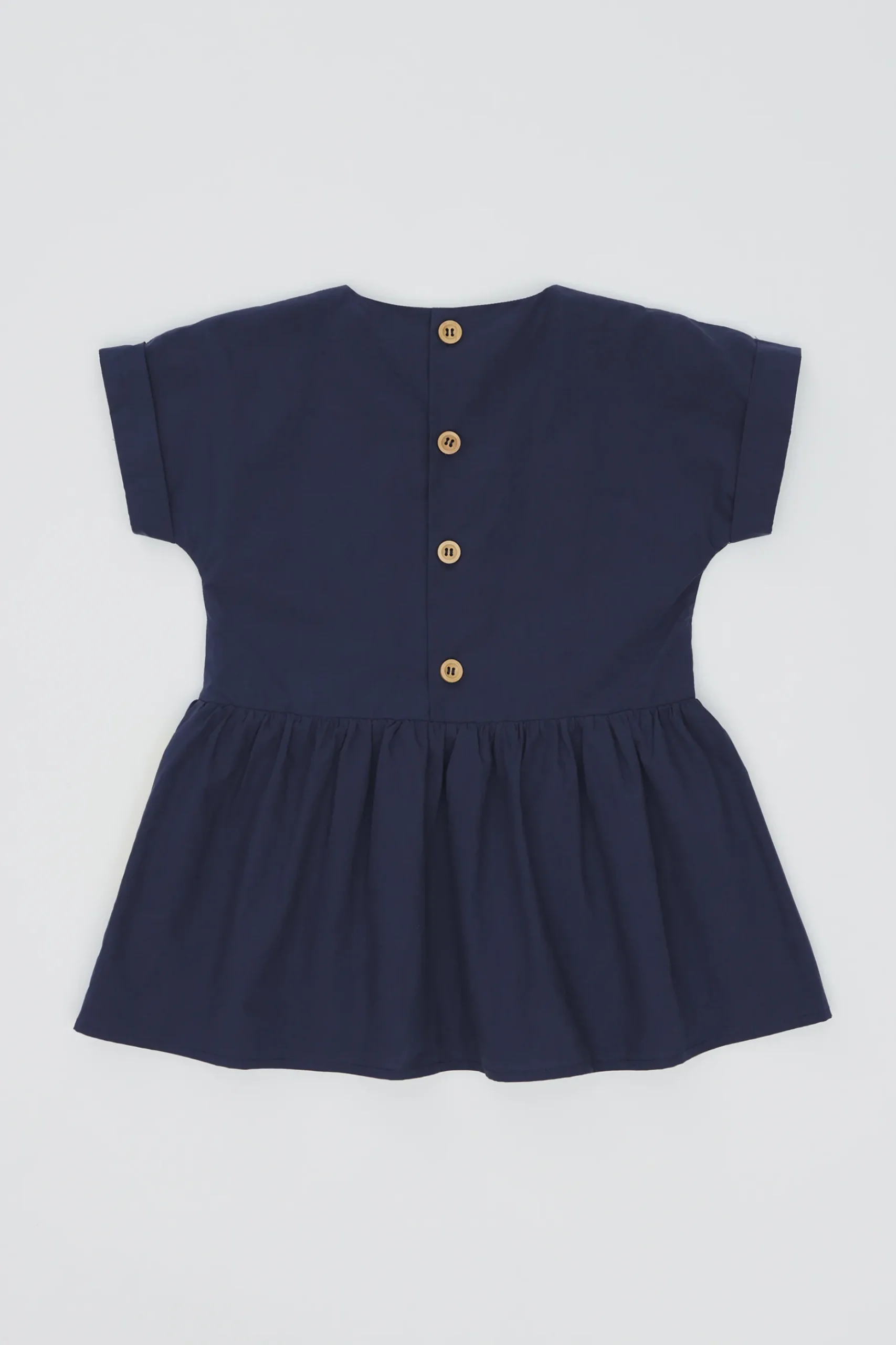 Contrast Pocket Relaxed Dress