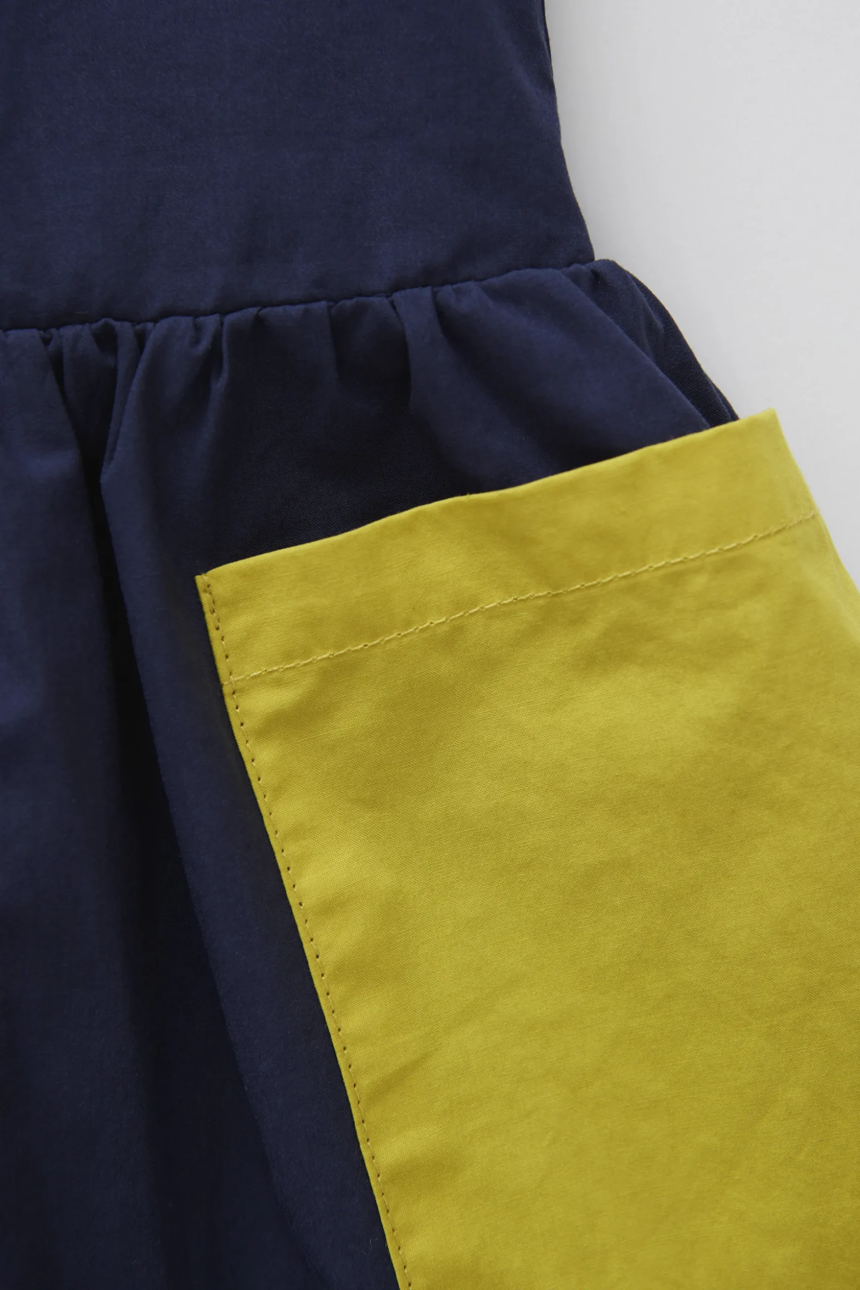 Contrast Pocket Relaxed Dress