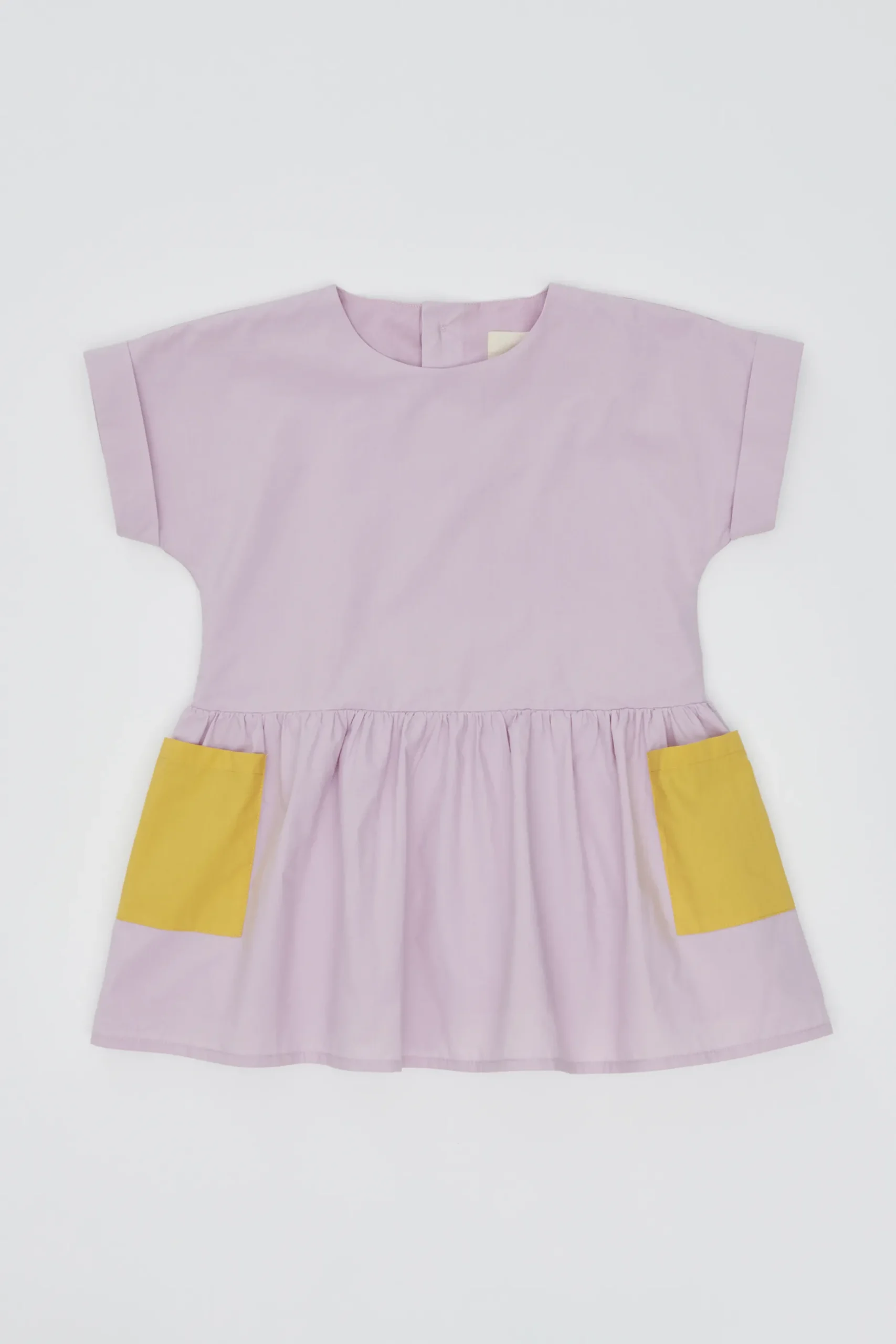 Contrast Pocket Relaxed Dress