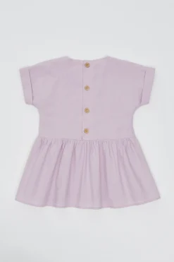 Contrast Pocket Relaxed Dress