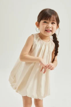 Cotton Balloon Dress