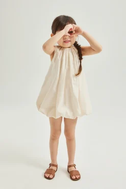 Cotton Balloon Dress