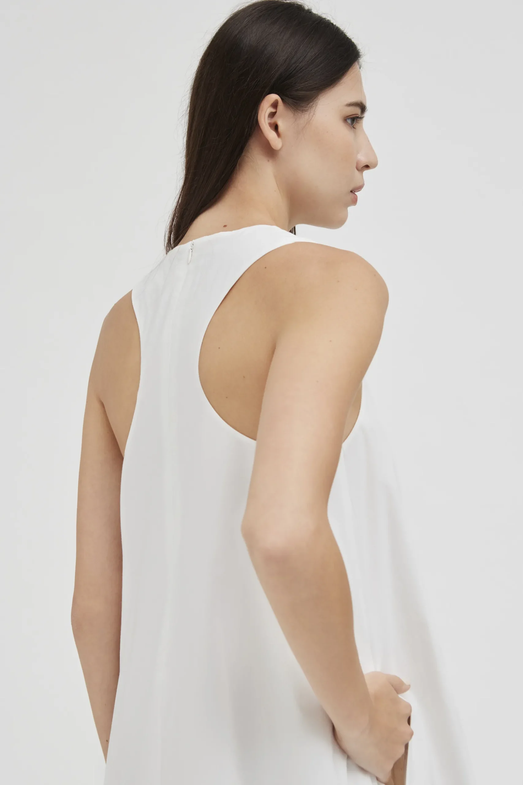 Cotton Cocoon Midi Dress