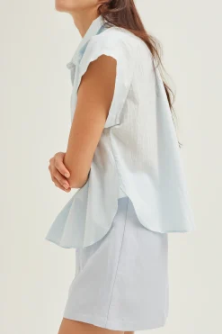 Cotton Gathered Blouse