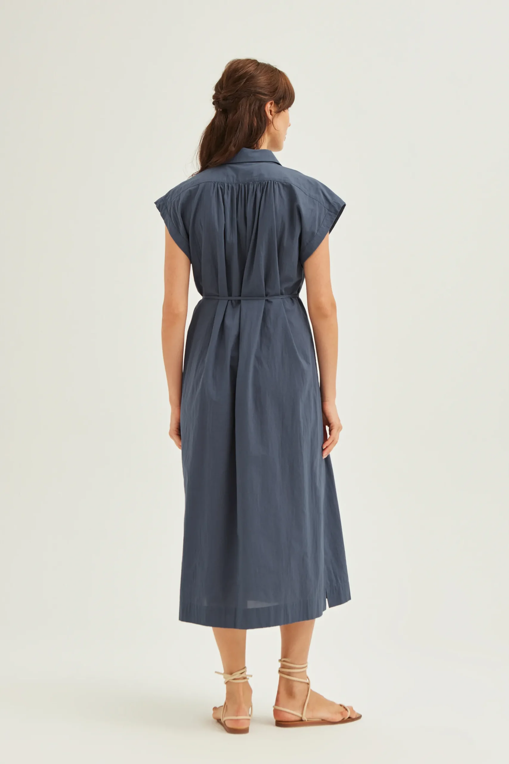 Cotton Gathered Dress