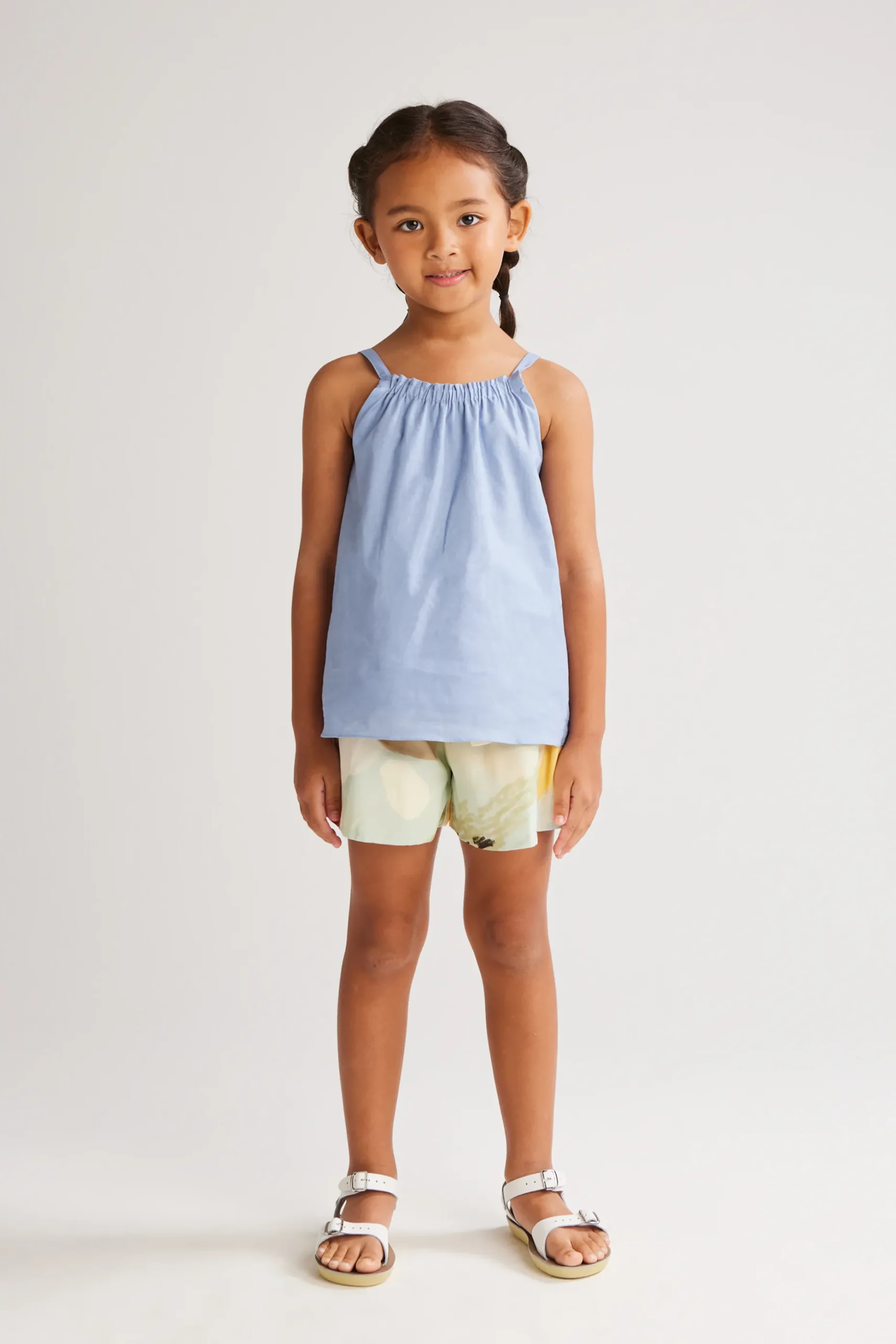 Cotton Gathered Tent Top