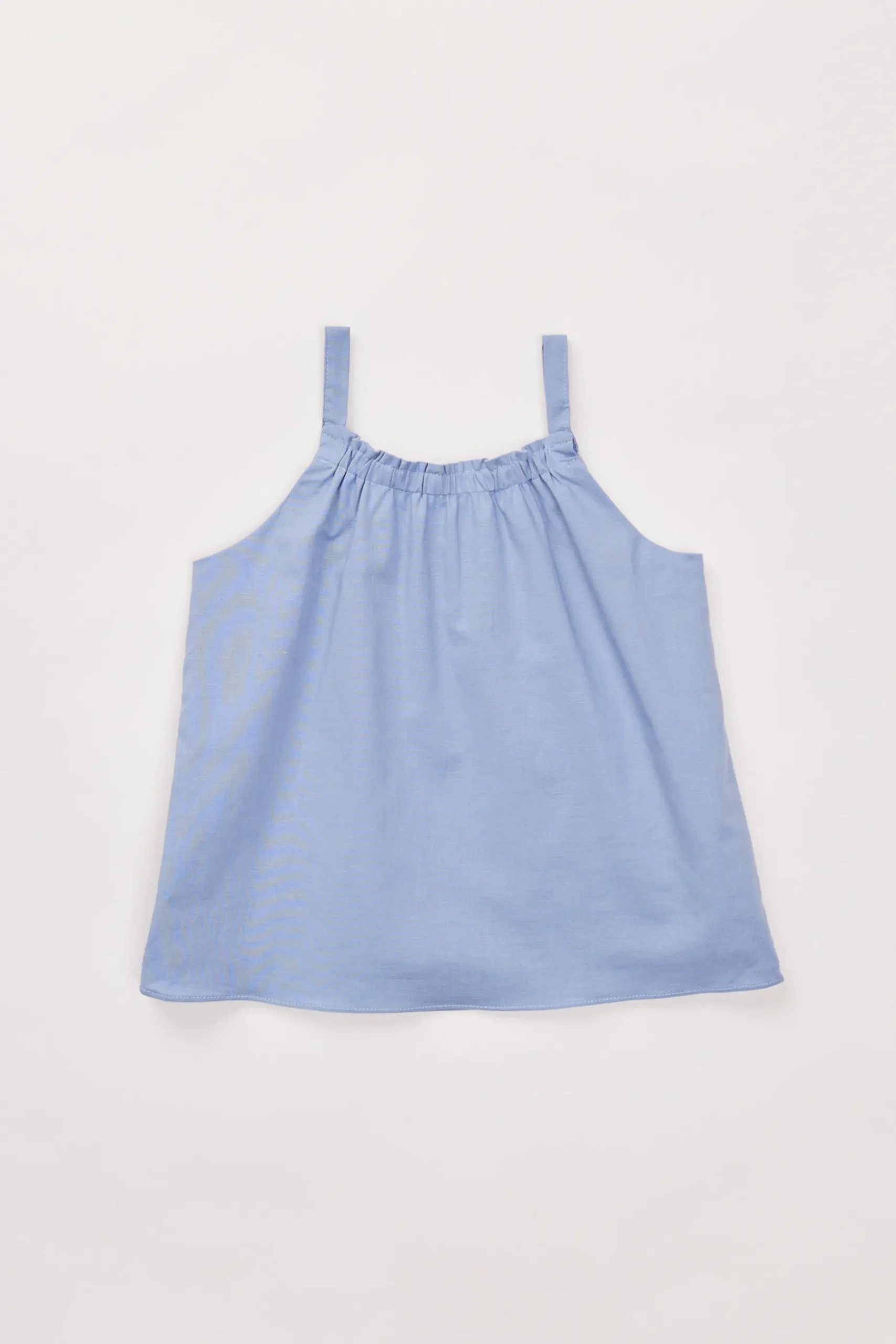 Cotton Gathered Tent Top