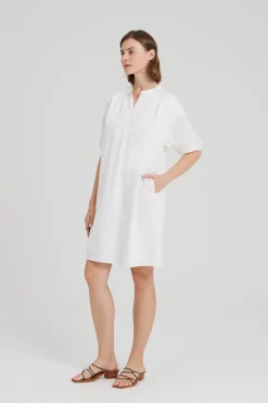 Cotton Shift Dress