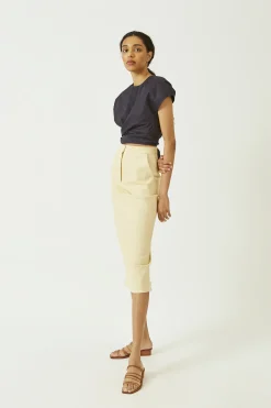 Cotton Wrap Top