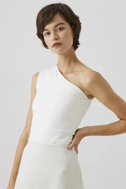 Crepe High-Waisted Skirt