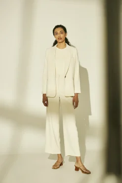 Crepe Tailored Blazer