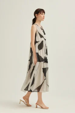 Dialogue Tiered Tent Dress