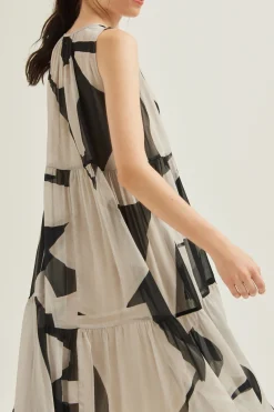 Dialogue Tiered Tent Dress