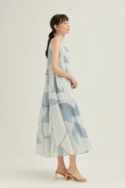 Dialogue Tiered Tent Dress