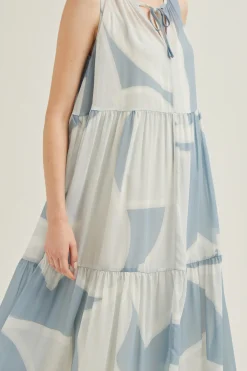 Dialogue Tiered Tent Dress