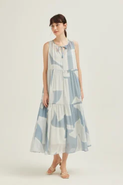 Dialogue Tiered Tent Dress