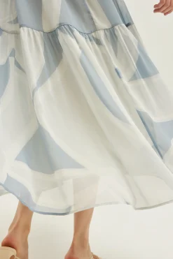 Dialogue Tiered Tent Dress