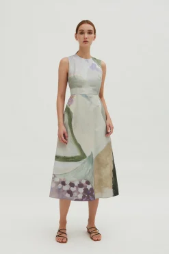 Dusk Bell Midi Dress
