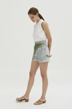 Dusk High-Waisted Shorts