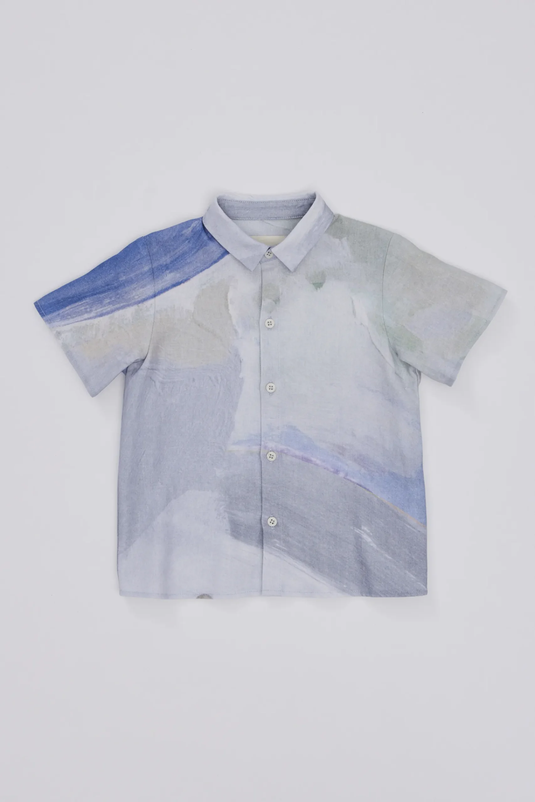 Dusk Linen Boy's Shirt
