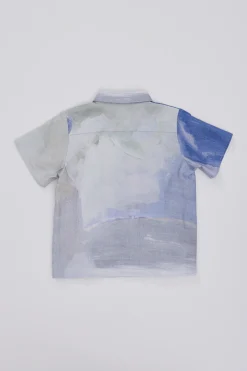 Dusk Linen Boy's Shirt