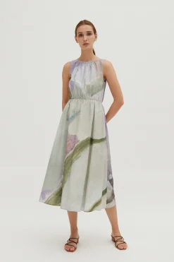 Dusk Linen Dress