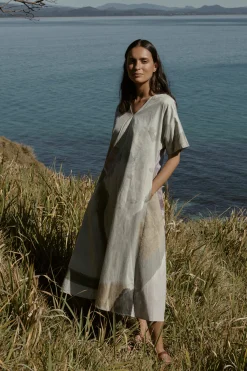Dusk V-Neck Relaxed Dress