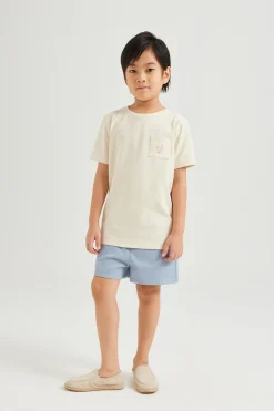 Embroidered Pocket Tee