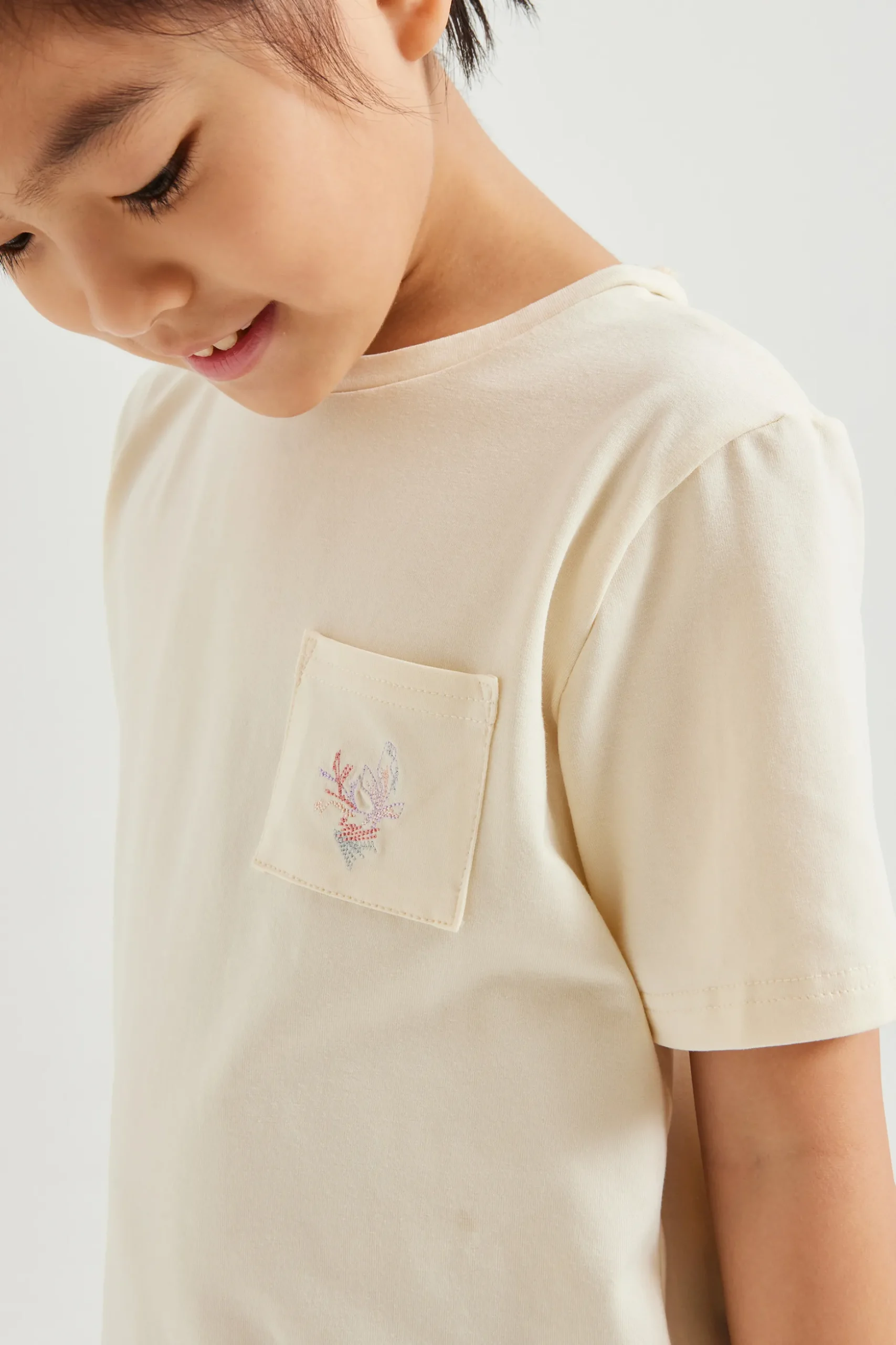 Embroidered Pocket Tee