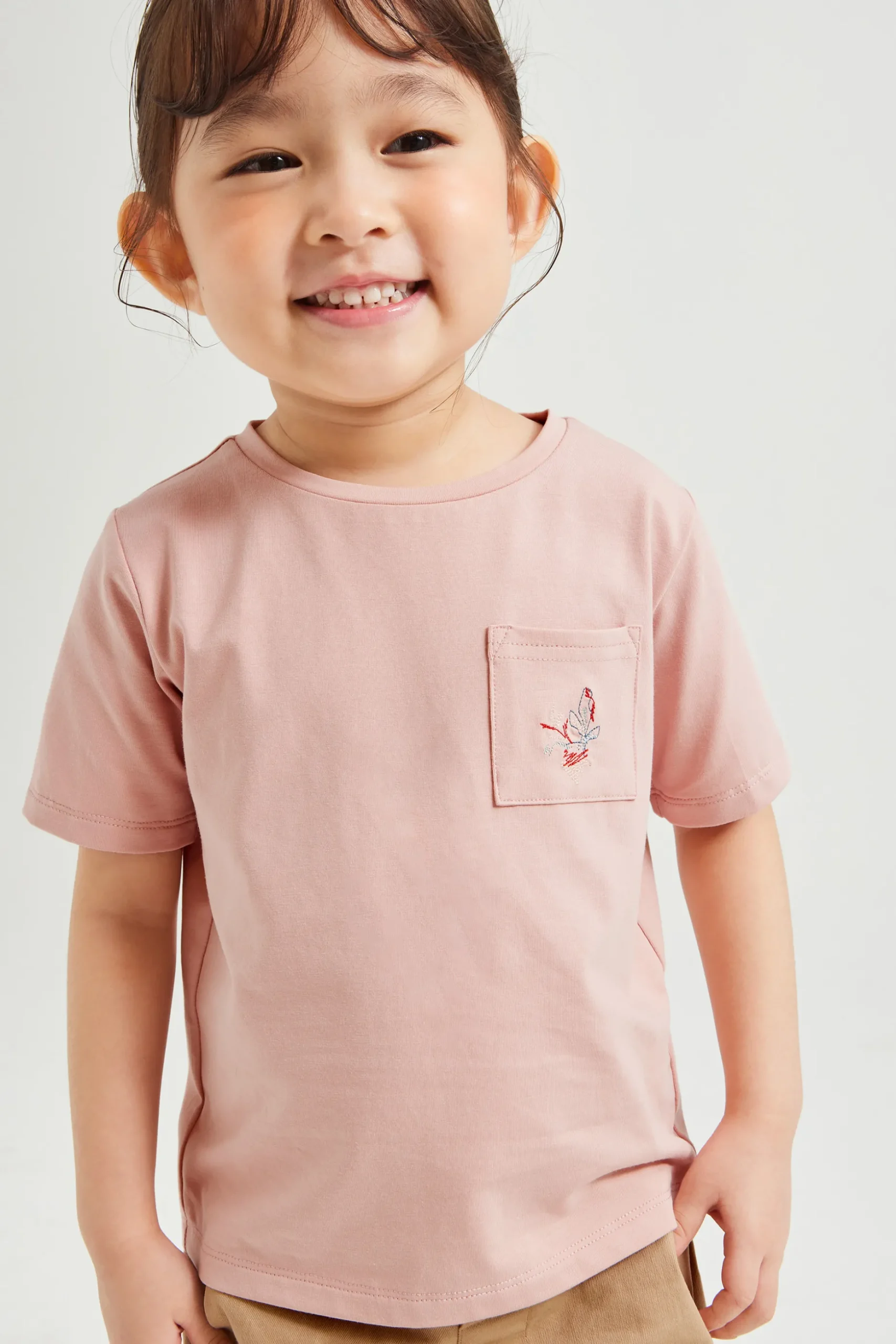 Embroidered Pocket Tee