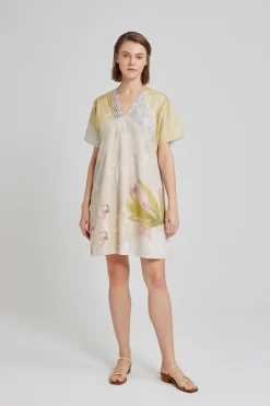 Estate Pintuck Shift Dress