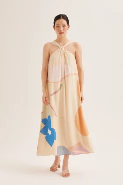 Fairground Two-Way Twist Knot Dress