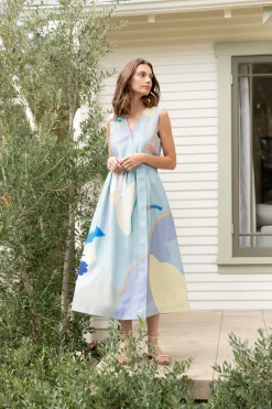 Fairground Wrap Dress
