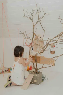 Fragments Gathered Tent Dress