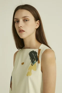 Fragments Shift Dress