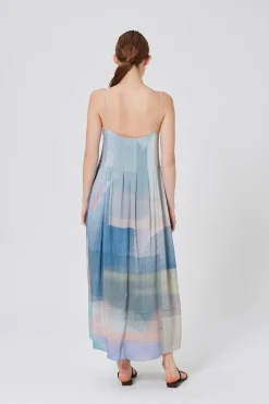 Frame Pleated Tent Dress