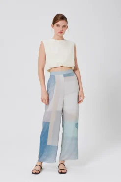 Frame Relaxed Full-Length Pants