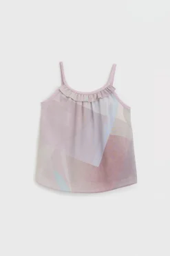 Frame Ruffle Cami Top