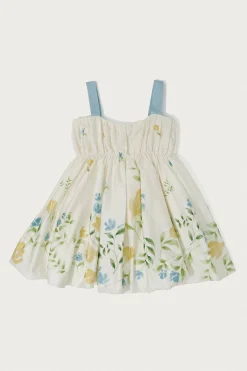 Garden Cotton Bubble Dress
