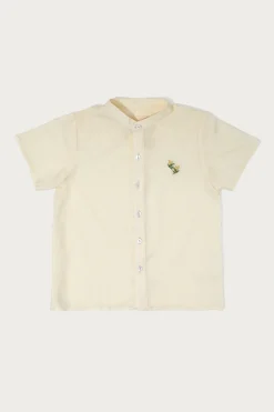 Garden Embroidered Boy’s Shirt