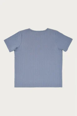 Garden Embroidered Knit Tee
