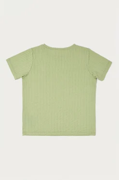 Garden Embroidered Knit Tee