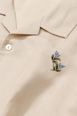Garden Embroidered Men’s Shirt